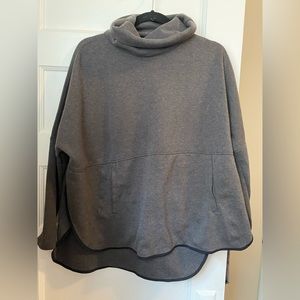 North Face grey sweatshirt